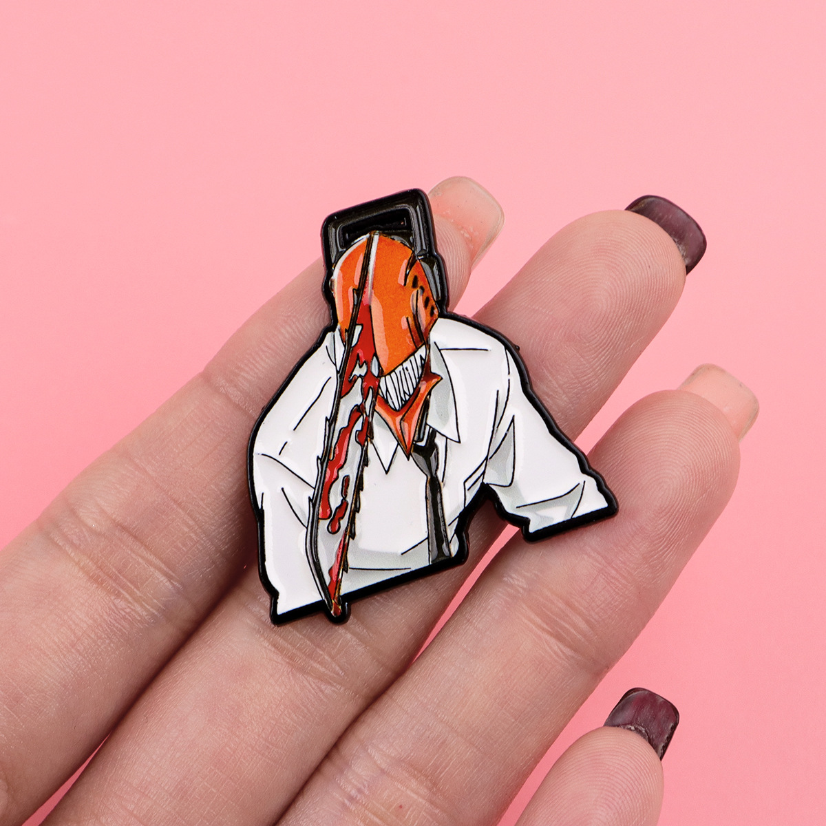 Chainsaw Man Anime Brooch Badg - đánh giá và giá Women Accessories Sale