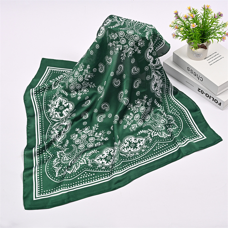 Syhood 70cm Square Satin Head  - đánh giá và giá Silk Scarf Square